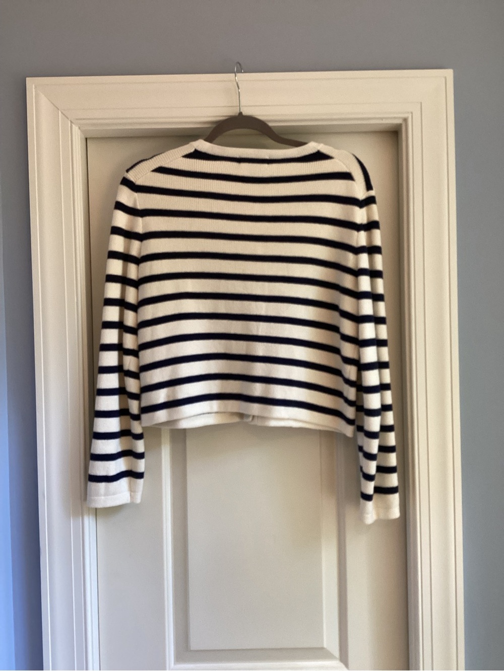 J. Crew Emilie sweater lady jacket in stripe - Picture 3 of 6